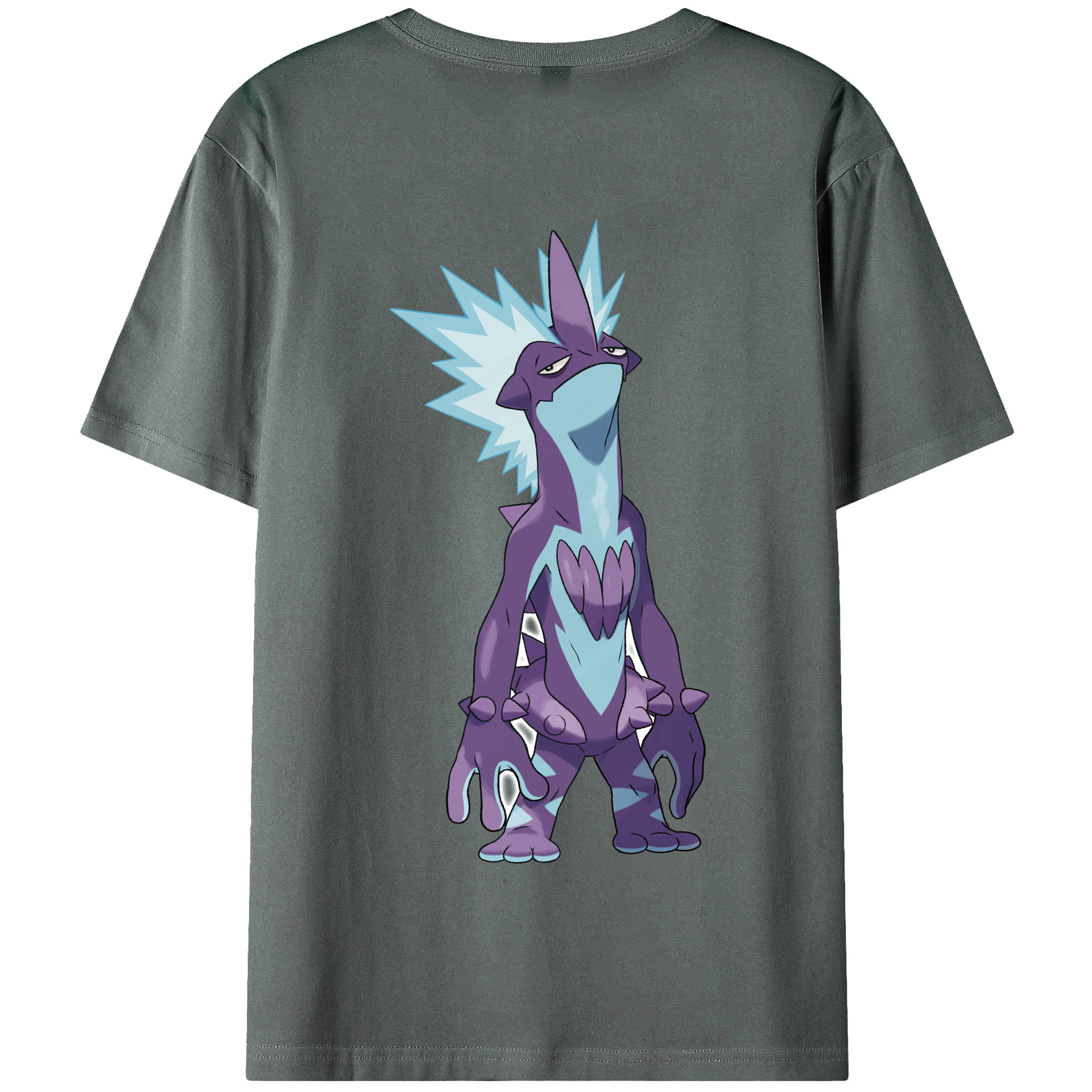（画像用） ポケットモンスター Pokémon 綿100％半袖Tシャツ（背面プリント）